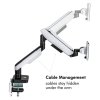 LogiLink Uchwyt do monitora,VESA 17-49 cali gazowy, max. 20kg